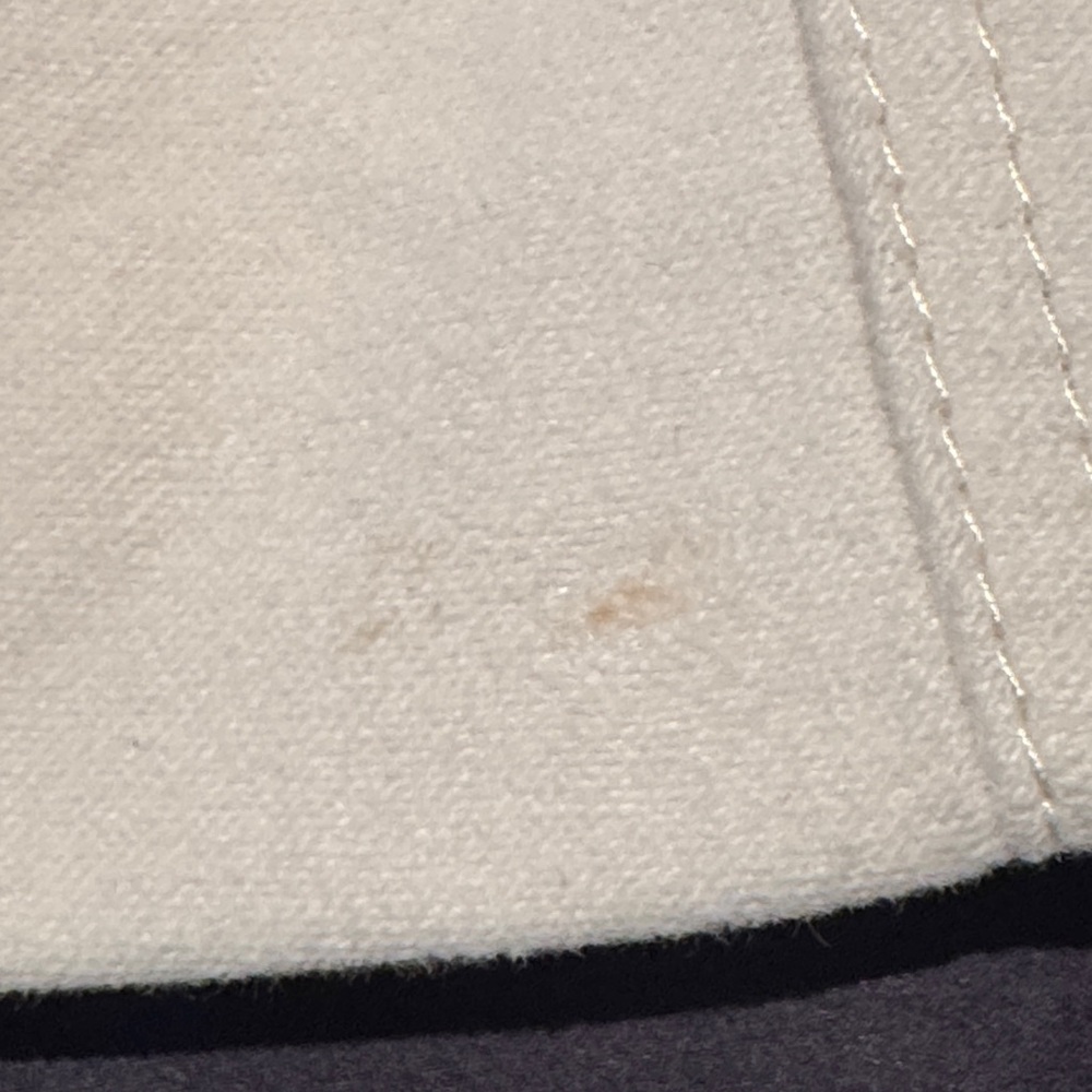 Karen Millen sz4 preowned no smoke home Cream Jacket w removable Faux Fur Collar - Picture 8 of 16